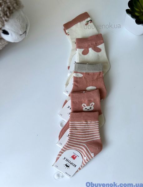 Шкарпетки рожеві антиковскі 0,1р. ш-4 фото